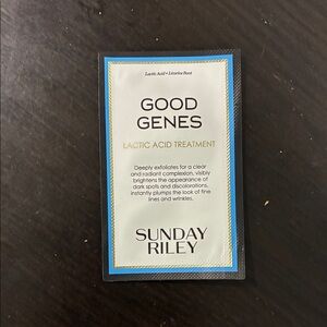 Sunday Riley Good Genes Lactic Acid Treatment - Black, White, and Blue